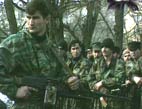 Боевики перед штурмом Грозного